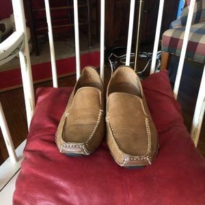 MADDEN 8 1/2 M-HARVEE LEATHER EASY SLIP ON LOAFER